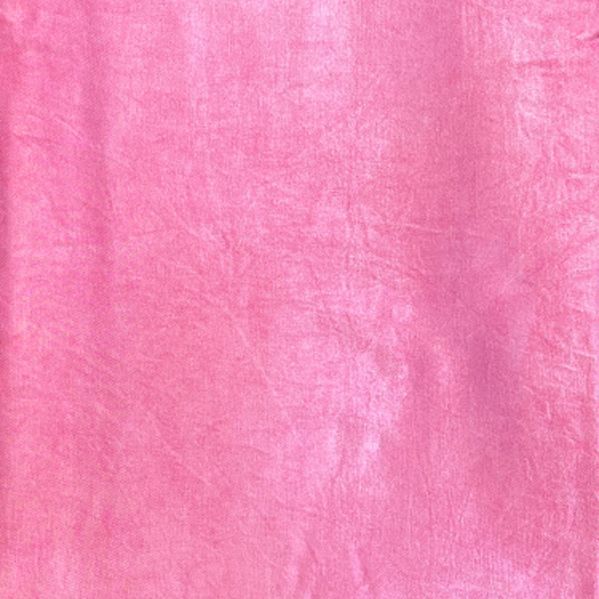 Mashru Silk Hand Block Printed Fabric - Pink - Vastra Raag