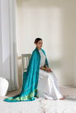 Rama Green - Pure Modal Silk Bandhani Dani Dupatta with Zari Lagdi Patta