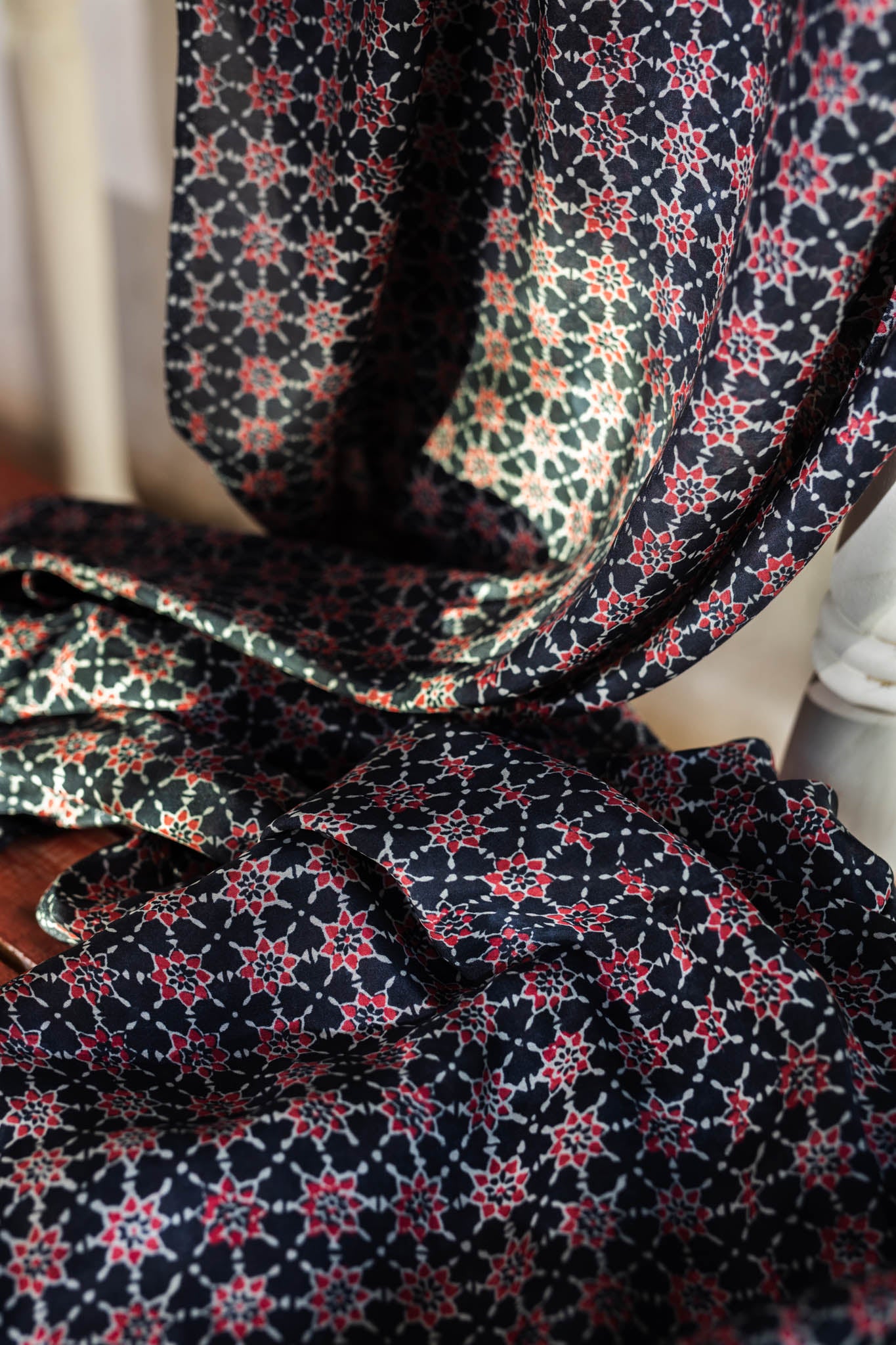 Cotton Silk Printed Fabric