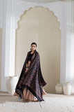 Black/Maroon - Modal Silk Ajrakh Hand Block Dupatta