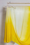 Tie & Dye Shaded Ombre Modal Silk Saree - Yellow