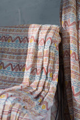 100% Pure European Linen Printed Fabric - Multi Pattern