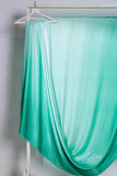 Tie & Dye Shaded Ombre Modal Silk Saree - Turquoise