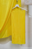 Tie & Dye Shaded Ombre Modal Silk Saree - Yellow