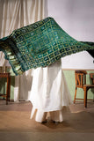 Bottle Green - Ombre Dyed Garchola Bandhani Modal Silk Dupatta with Zari Lagdi Patta