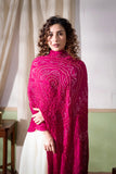 Maharani Pink - Modal Silk Bandhani Ombre Dyed Dupatta with Lagdi Patta