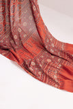 Pure Mul Cotton Ajrakh Hand Block Saree - Red