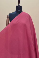 Carrot Red - Khadi Cotton Dyed Fabric