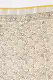 Linen Hand Block Saree
