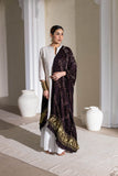 Black - Pure Modal Silk Lehriya Bandhani Dupatta with Zari Lagdi Patta