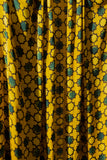 Ajrakh Hand Block Printed Modal Silk 3 PC Suit with Nakshi Dupatta - Green/Yellow - Vastra Raag