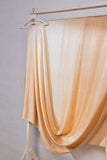 Tie & Dye Shaded Ombre Modal Silk Saree - Georgia Peach
