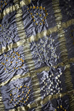 Grey - Ombre Dyed Garchola Bandhani Modal Silk Dupatta with Zari Lagdi Patta