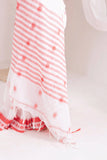 Begumpuri Handloom Cotton Saree - White/Red