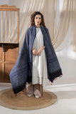 Indigo - Ajrakh Hand Block Printed Cotton Dupatta