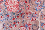 Maheshwari Silk 3 PC Suit Piece - Multicolor - Vastra Raag