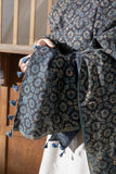 Ajrakh Hand Block Printed - Handloom Woolen Dupatta